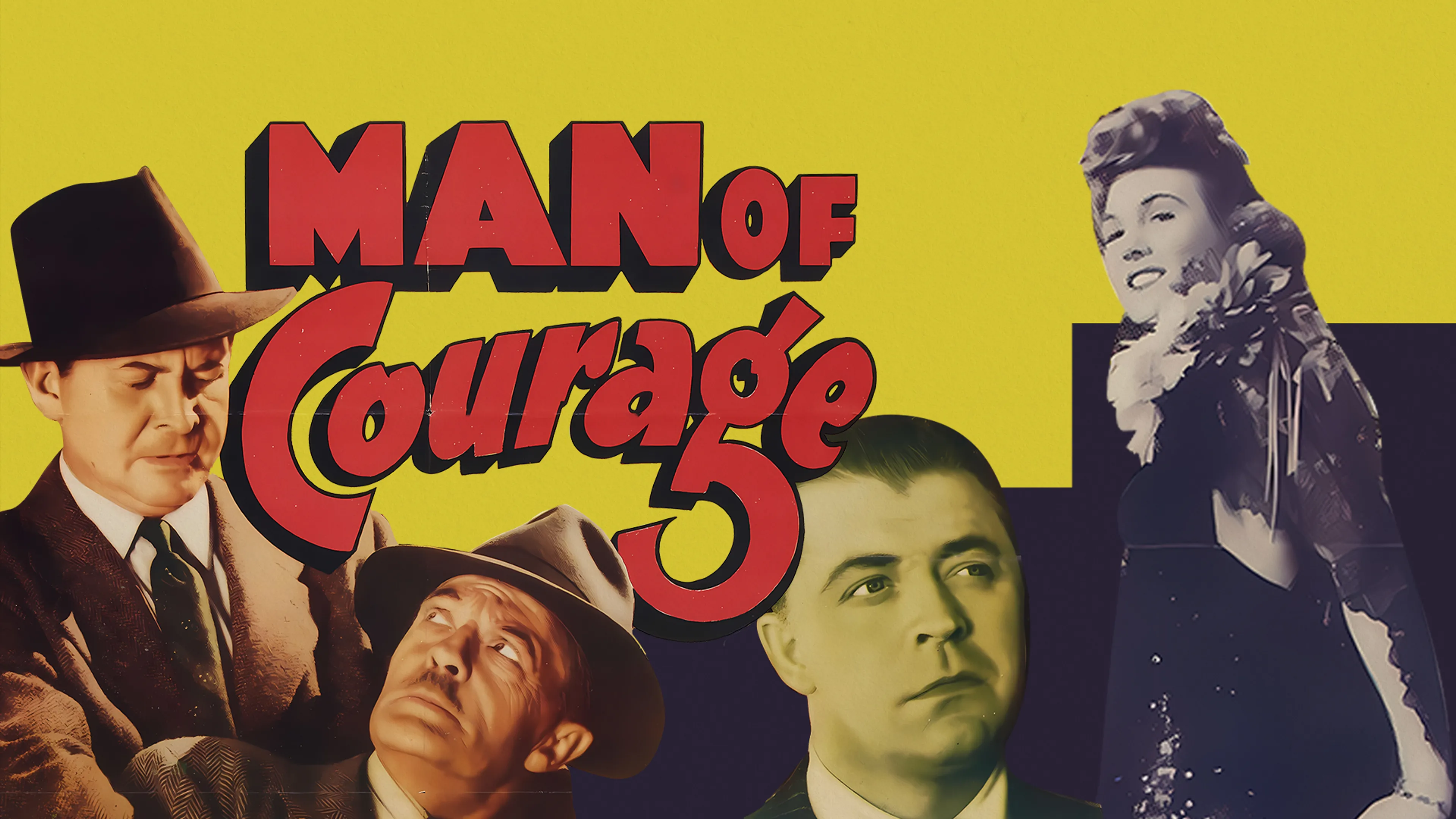 Man of Courage poster